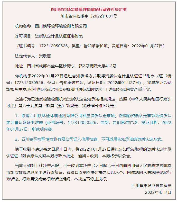 最高處罰百萬(wàn)！一大批計(jì)量、檢測(cè)機(jī)構(gòu)相關(guān)違法案件被查處曝光